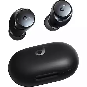 Soundcore A40 Wireless Bluetooth Noise-Cancelling Earbuds - Black | Kaleidoscope