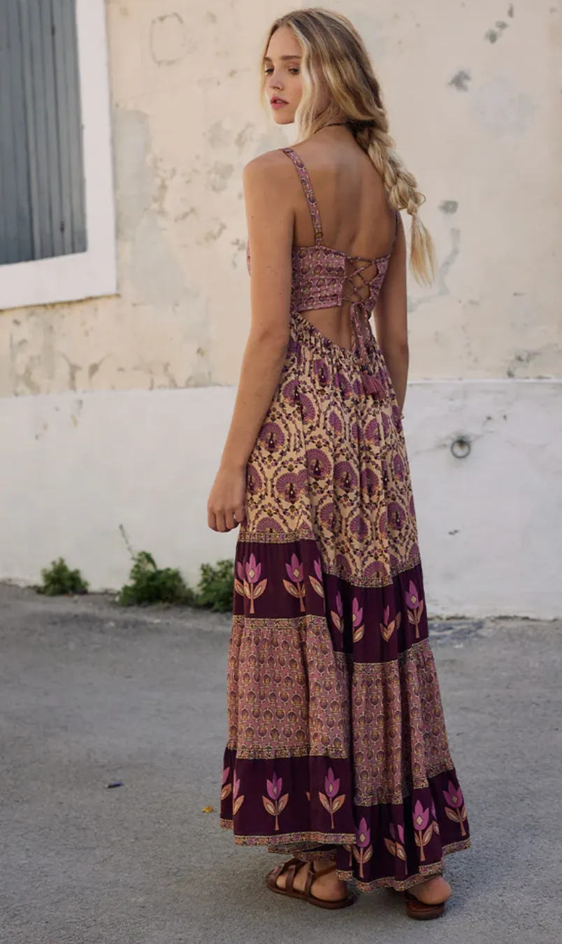 Spell Designs - Chateau Quilted Strappy Maxi