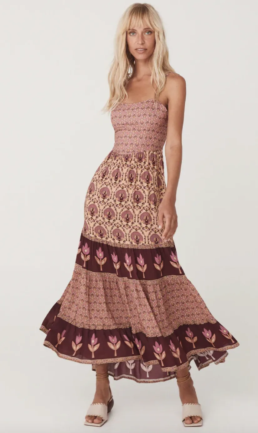 Spell Designs - Chateau Quilted Strappy Maxi