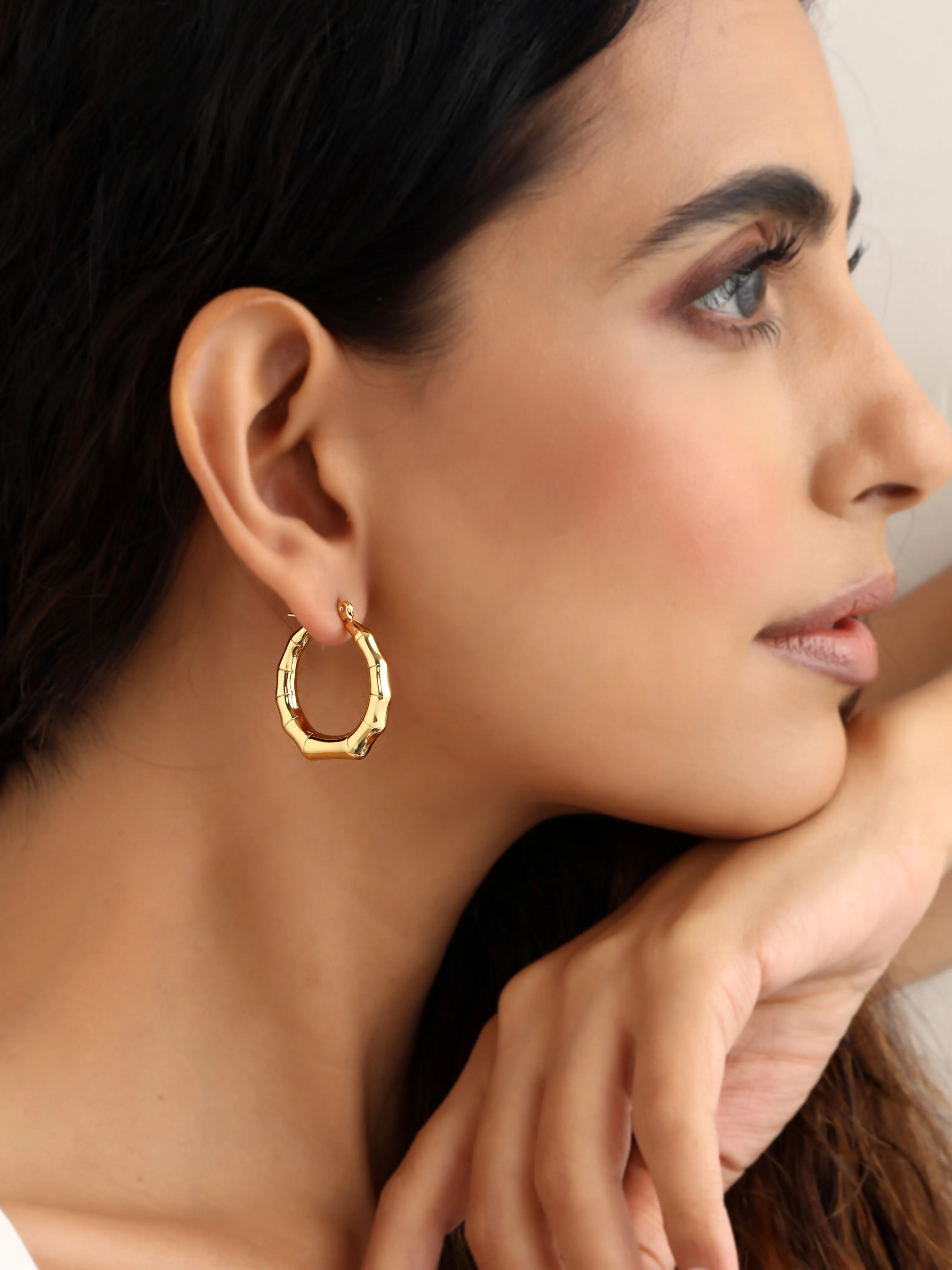 Starke Gold Hoops