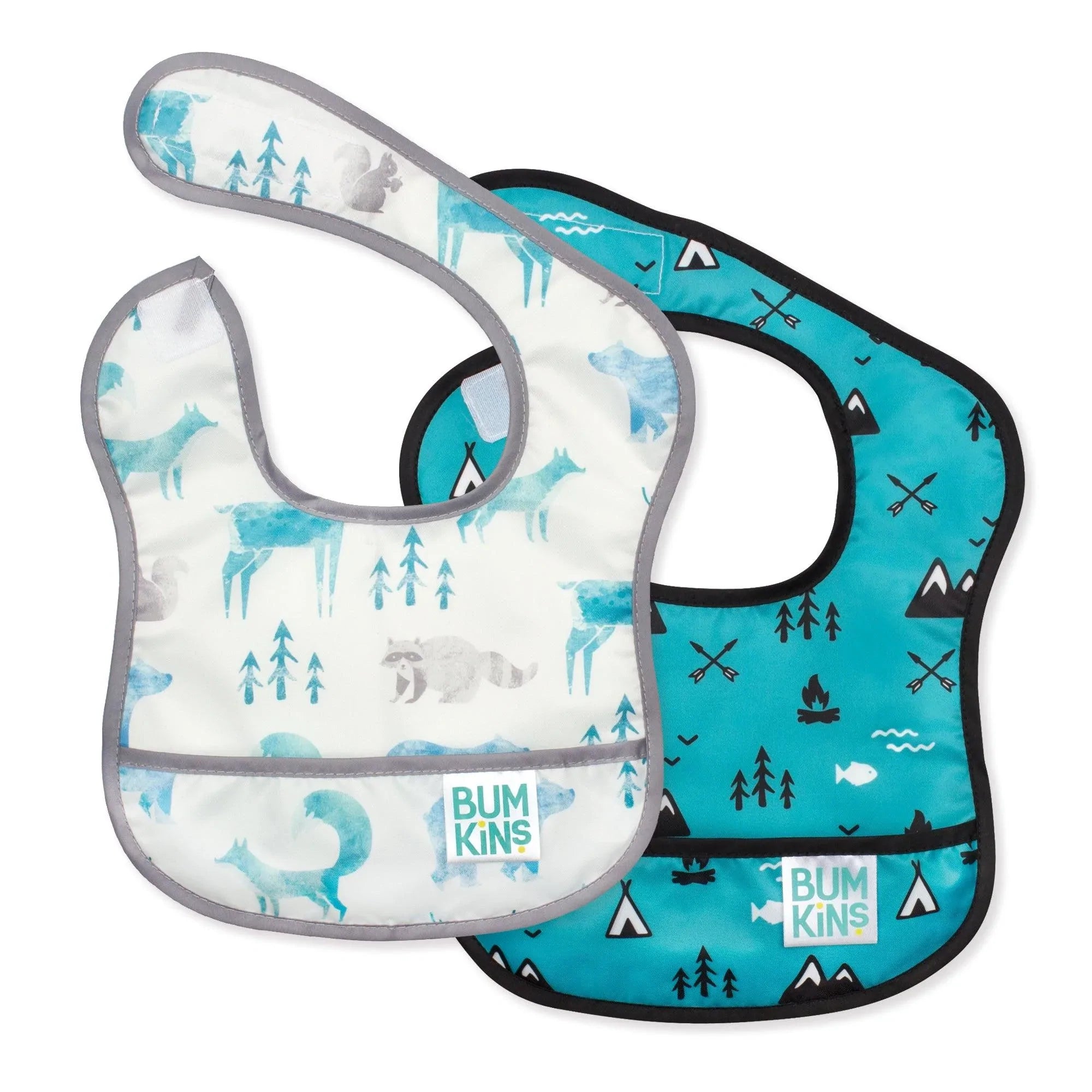 Starter Bib 2 Pack: Outdoors & Wildlife