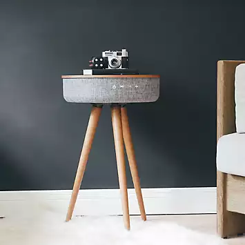 Steepletone Bluetooth Table Speaker - Dark Wood | Kaleidoscope