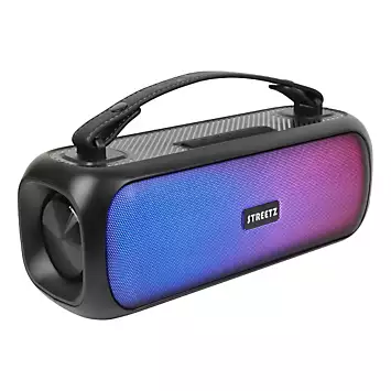 Streetz 30W LED Boombox Bluetooth Speaker | Kaleidoscope