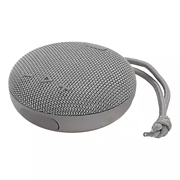 Streetz Compact 5W Waterproof Bluetooth Speaker - Grey | Kaleidoscope