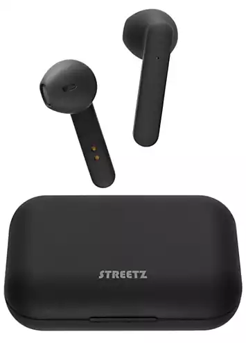 Streetz True Wireless Earbuds Matte - Black | Kaleidoscope