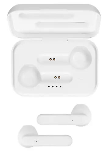 Streetz True Wireless Earbuds Matte - White | Kaleidoscope