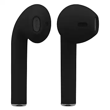 Streetz True Wireless Stereo Semi-In-Ear Earbuds With A 300Mah Charging Case - Black | Kaleidoscope