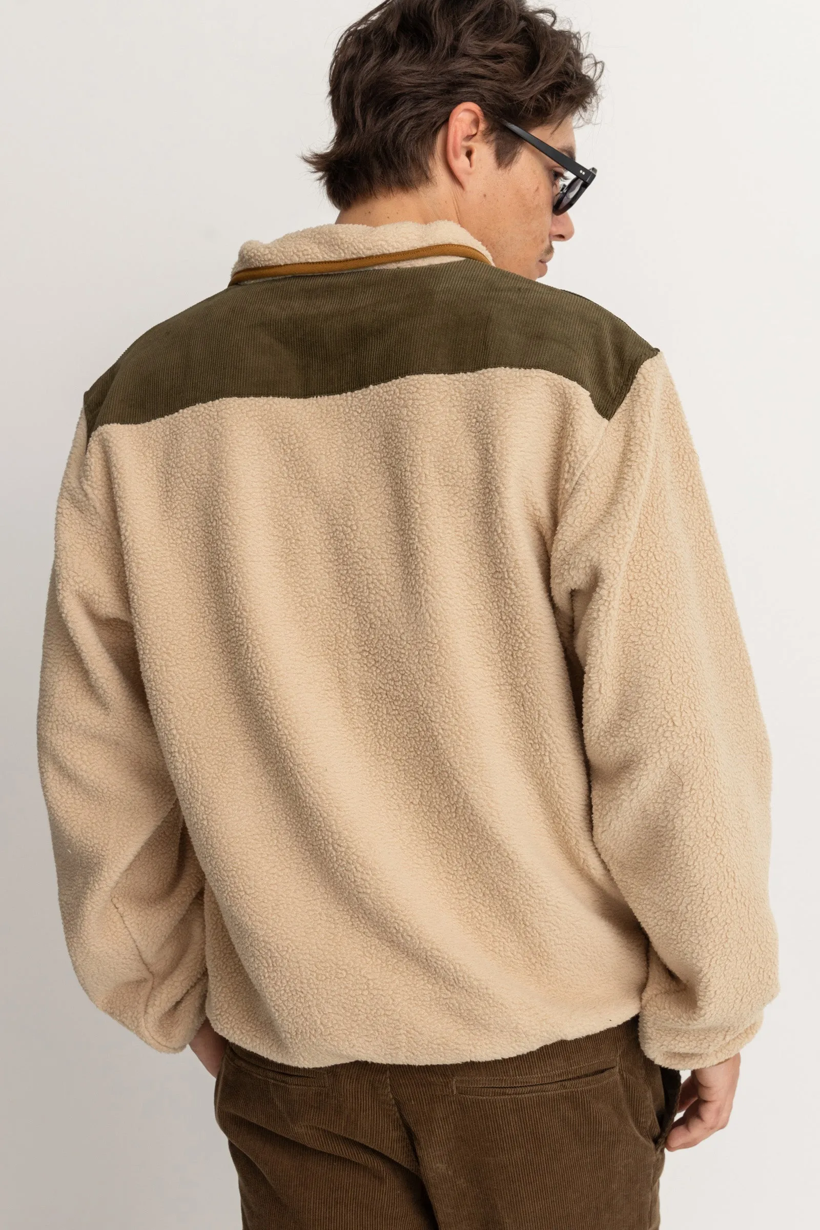 Tamas Half Zip Pull Over Bark