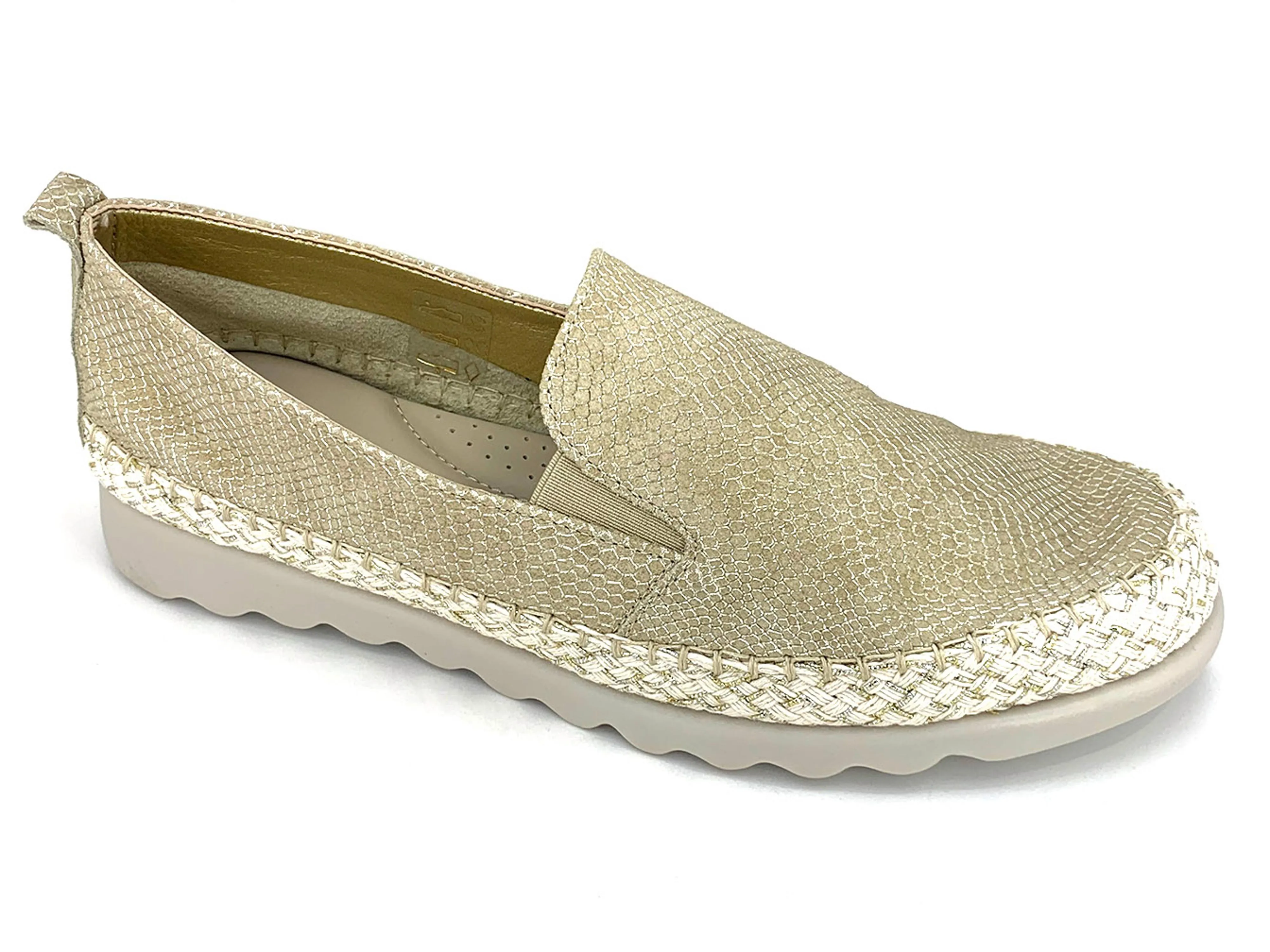 The FLEXX Chappie Women's Slip-on Shoe Gold