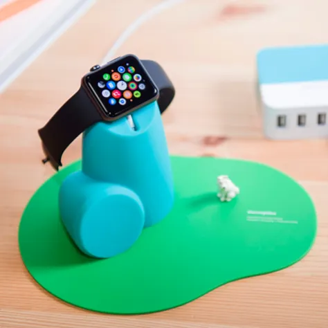 Thecoopidea Mount for Apple Watch Dock and Mobile Phone Stand