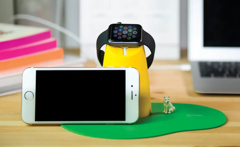 Thecoopidea Mount for Apple Watch Dock and Mobile Phone Stand