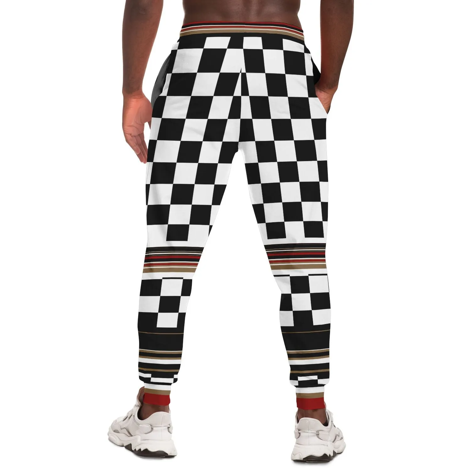 THS Snake Bite Checkmate Fleece Joggers