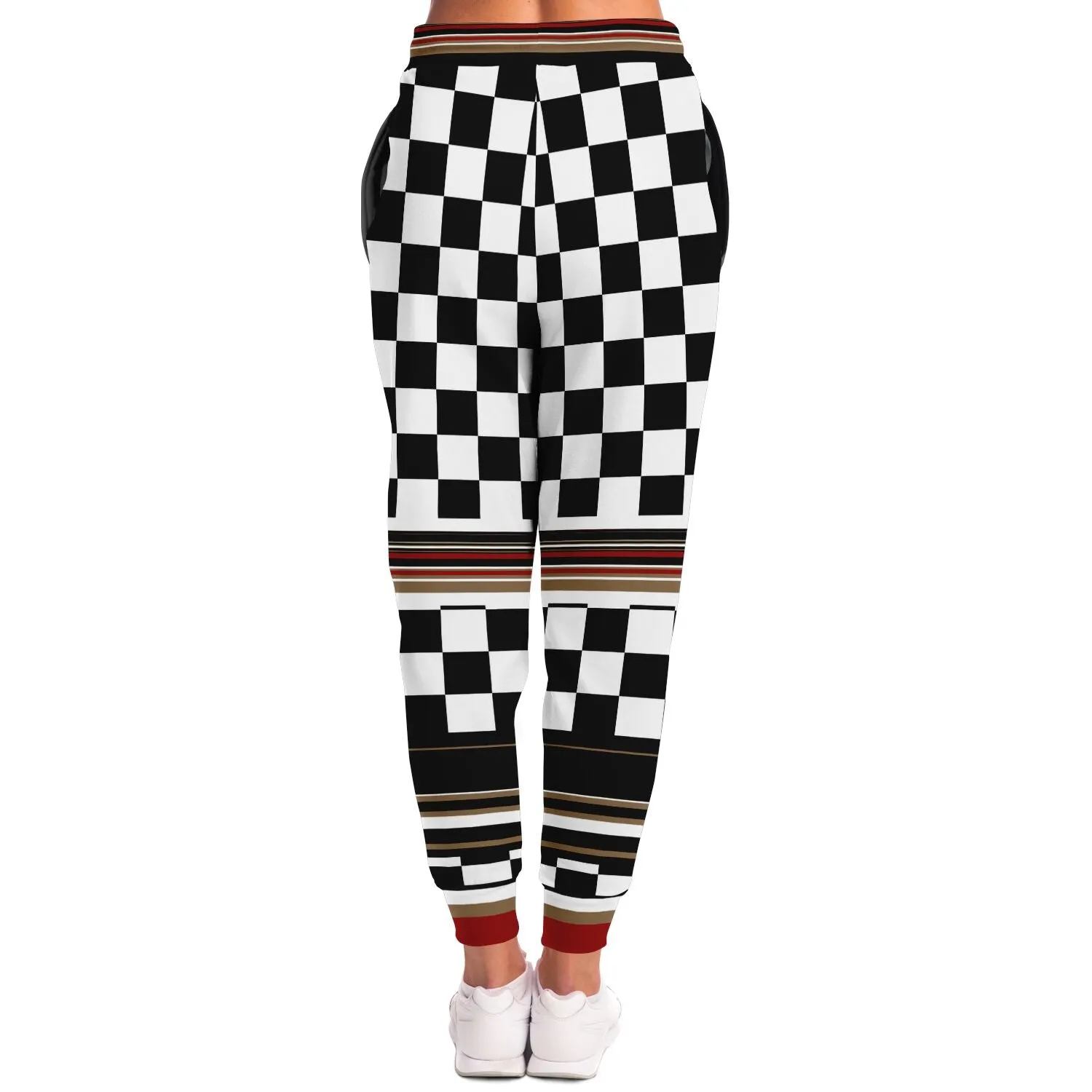 THS Snake Bite Checkmate Fleece Joggers