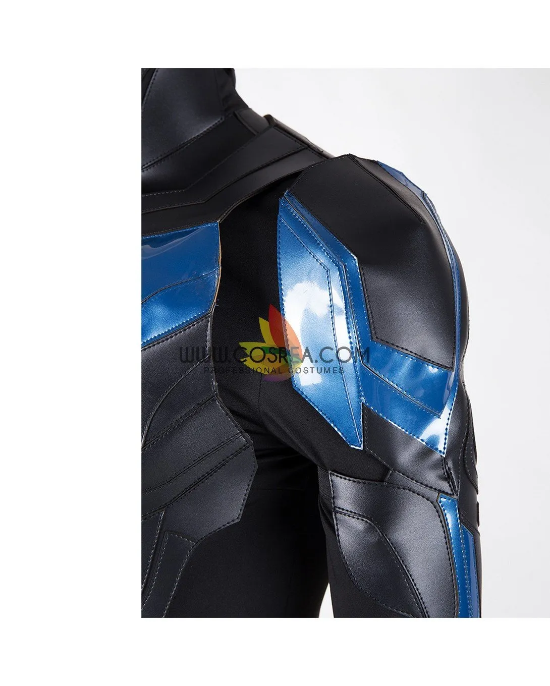 Titans Nightwing PU Leather Cosplay Costume