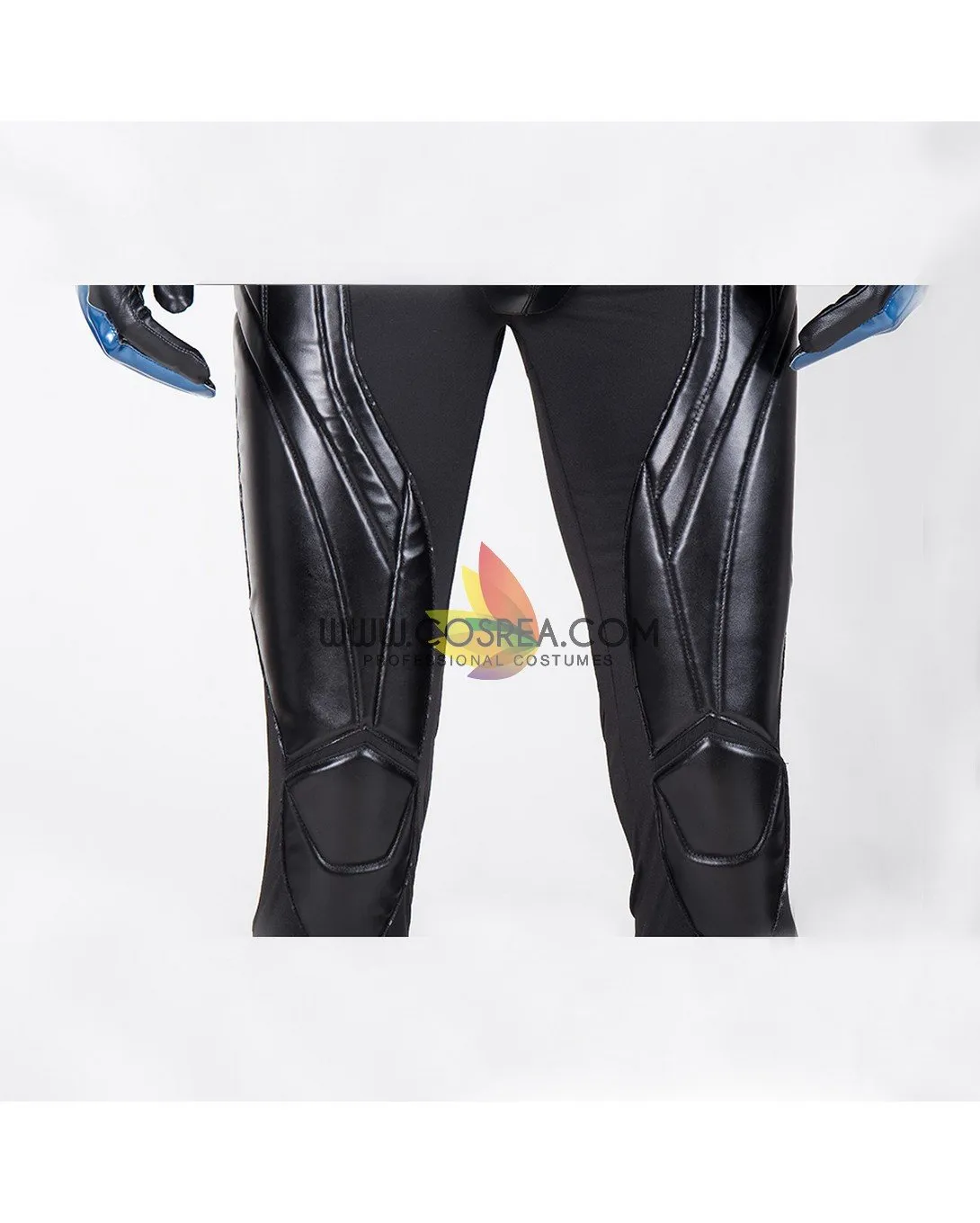 Titans Nightwing PU Leather Cosplay Costume