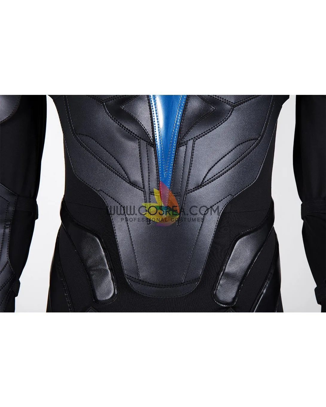 Titans Nightwing PU Leather Cosplay Costume