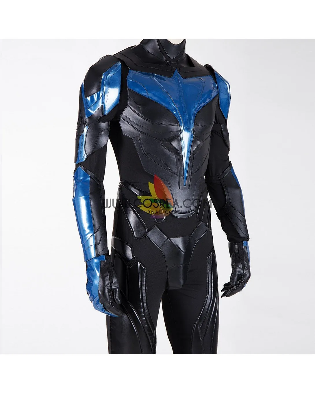 Titans Nightwing PU Leather Cosplay Costume