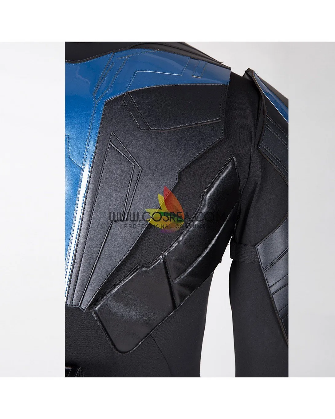 Titans Nightwing PU Leather Cosplay Costume