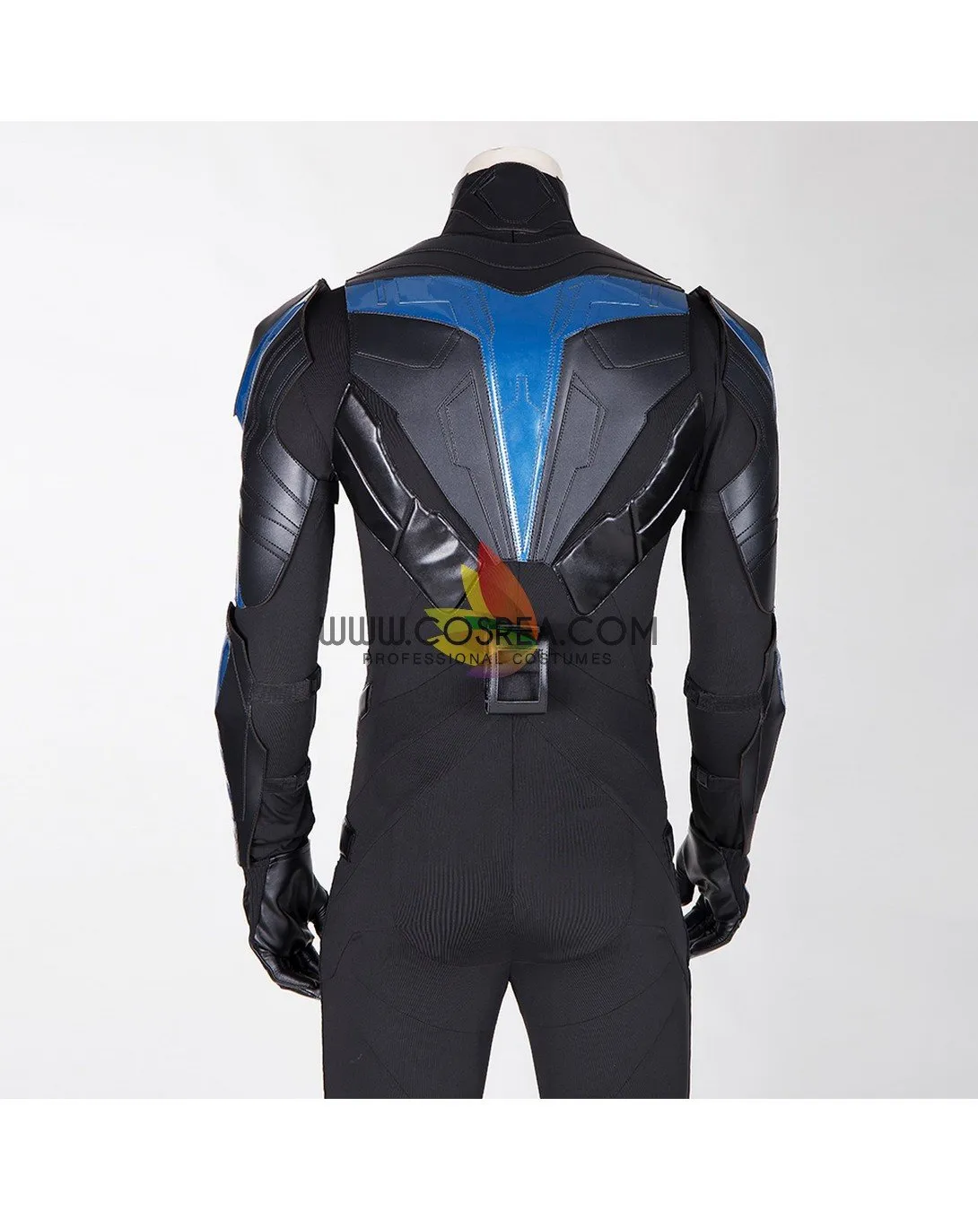 Titans Nightwing PU Leather Cosplay Costume