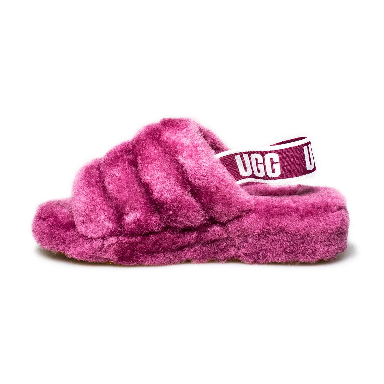 UGG Fluff Yeah Slide Bougainvillea Sandals - Women's