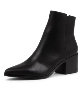 VERALI Flickel Black Ankle Boots