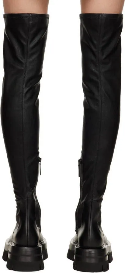 Versace Black Leonidas Boots