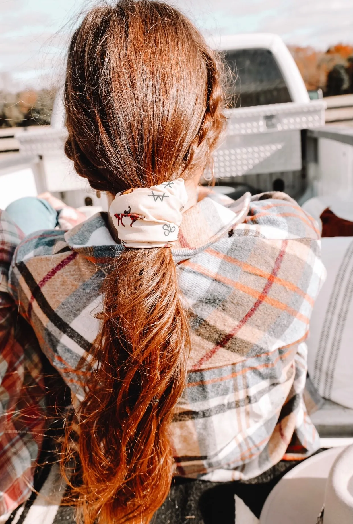 Vintage Cowboy Stretchy Headwrap