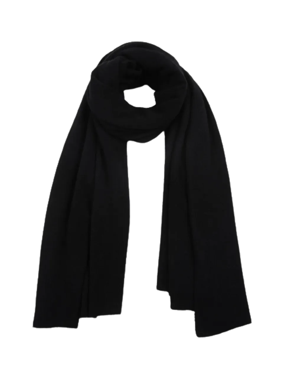 White + Warren Cashmere Travel Wrap, Black