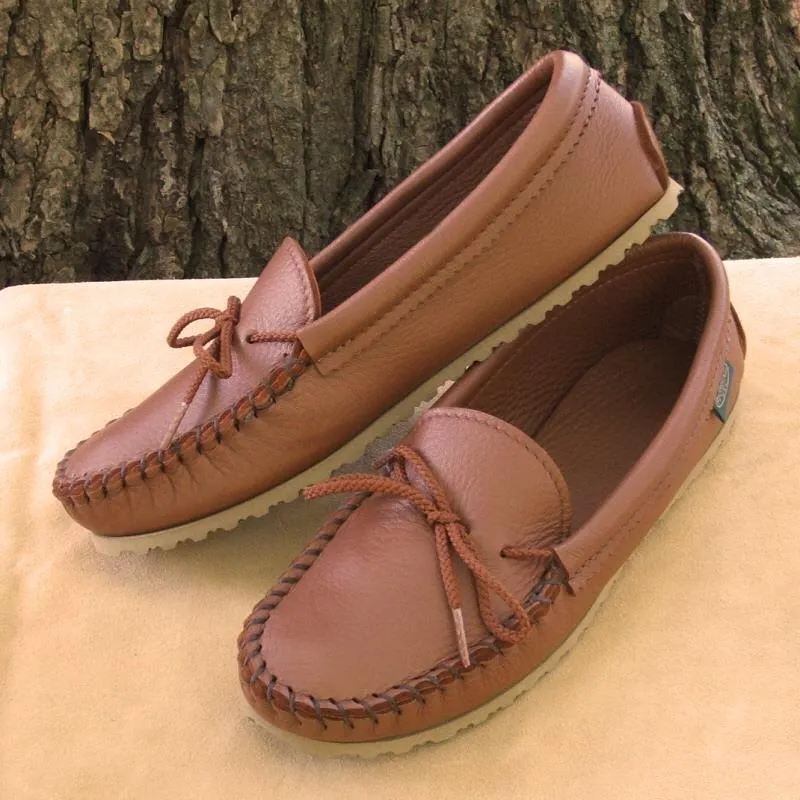 Women's Cushion-Flex Moccasins - Deerskin  Item #275-CFS