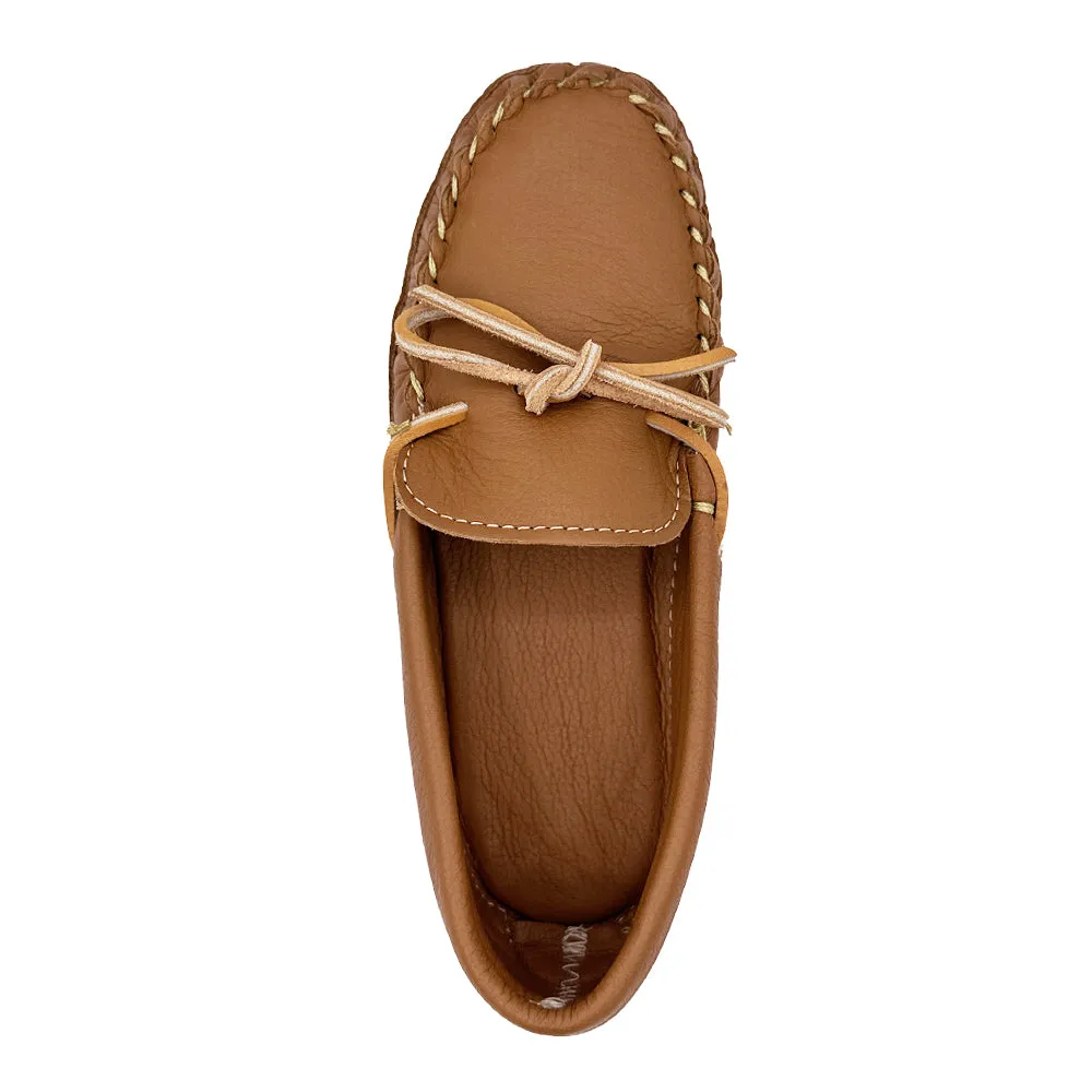 Women's Double Leather Deerskin Moccasins