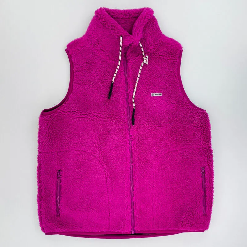 Wrangler  Sherpa Fleece Vest - Felpa con cappuccio di seconda mano - Donna - Rosa - S