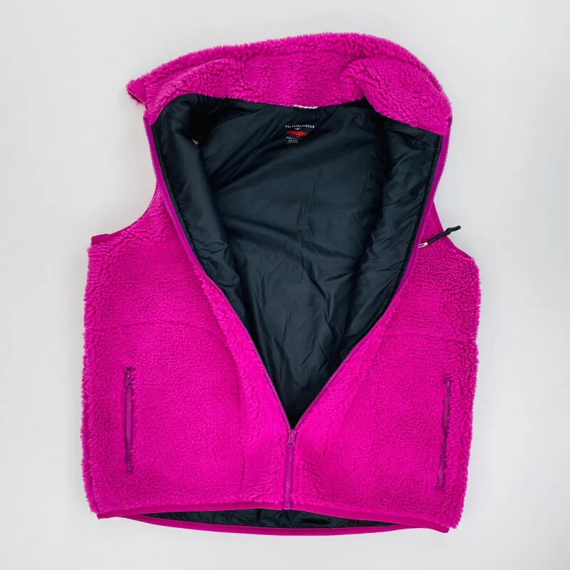 Wrangler  Sherpa Fleece Vest - Felpa con cappuccio di seconda mano - Donna - Rosa - S